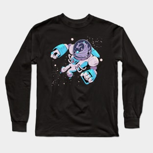 AstroFish in Space, Shark is the universe Long Sleeve T-Shirt